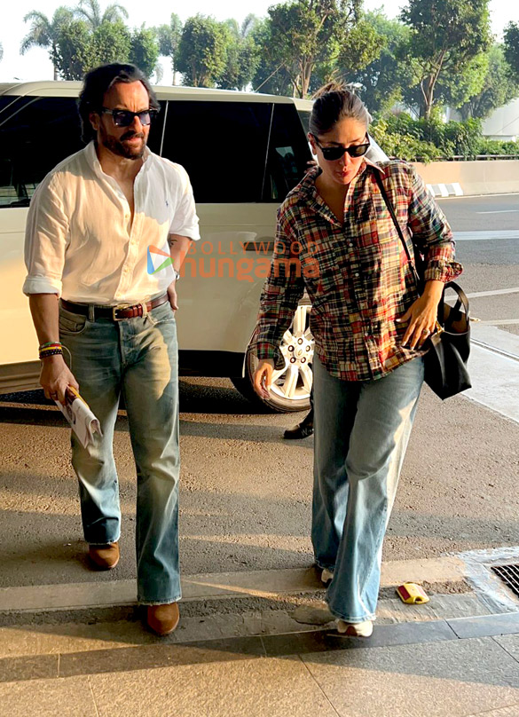 photos saif ali khan kareena kapoor khan vijay varma and amaal mallik snapped at the airport 4