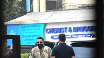 Photos: Sanjay Dutt spotted at hospital to meet Saif Ali Khan