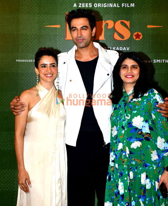 Photos: Sanya Malhotra, Nishant Dahiya and Arati Kadav snapped promoting their film Mrs. | Parties & Events