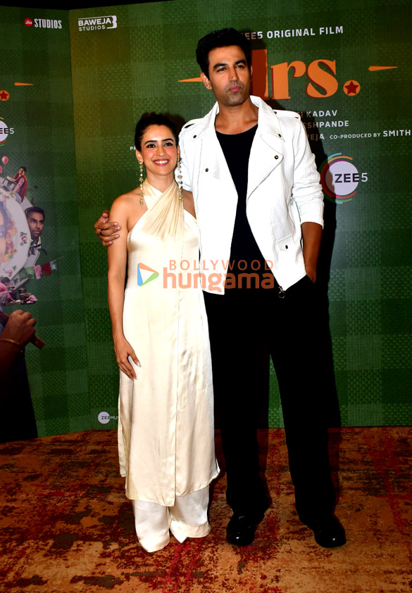 photos sanya malhotra nishant dahiya and arati kadav snapped promoting their film mrs 4