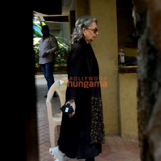 Photos: Sharmila Tagore and Saba Ali Khan arrive at Saif Ali Khan's house in Bandra