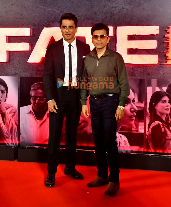 photos sonu sood jacqueline fernandez and others grace the premiere of fateh 21