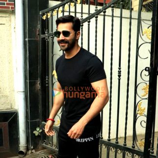 Photos: Varun Dhawan snapped outside Dharma Productions office