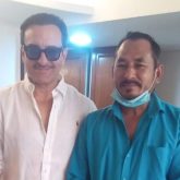 Saif Ali Khan meets auto driver Bhajan Lal who rushed him to the hospital after stabbing incident