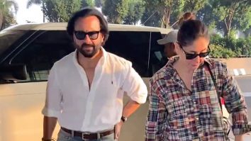 Saifeena papped at the airport together