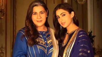 Sara Ali Khan drops pictures from her first 2025 dinner and it is with her mother Amrita Singh