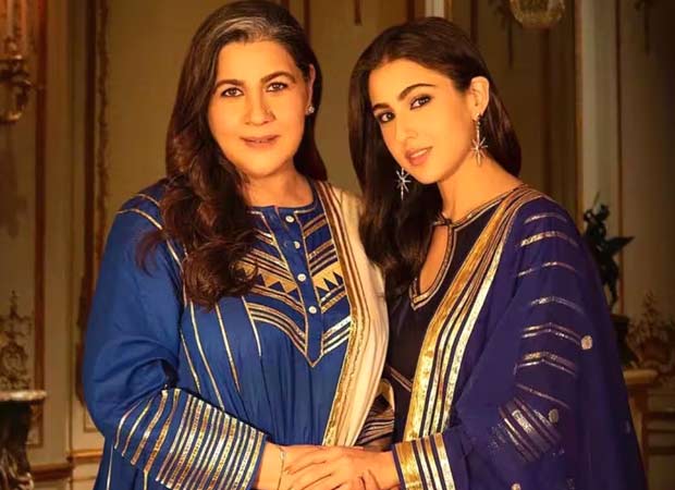 Sara Ali Khan drops pictures from her first 2025 dinner and it is with her mother Amrita Singh