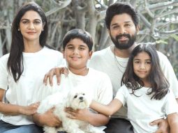 Sneha Reddy shares heartwarming family picture with Allu Arjun and kids