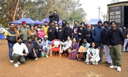 On The Sets Of The Movie The India Storry