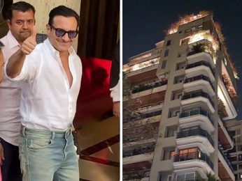 Saif Ali Khan’s house lights up in celebration as he returns home after stabbing incident