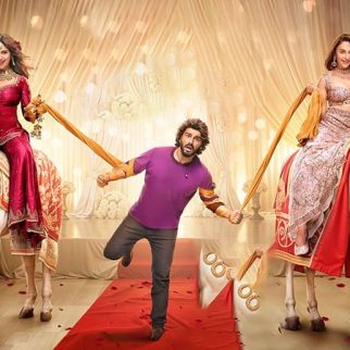 Arjun Kapoor shares fun first poster for Mere Husband Ki Biwi, featuring Bhumi Pednekar and Rakul Preet Singh; watch