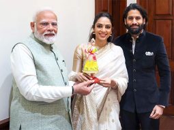 Sobhita Dhulipala meets Prime Minister Narendra Modi, gifts Kondapalli Doll and honours ANR’s legacy