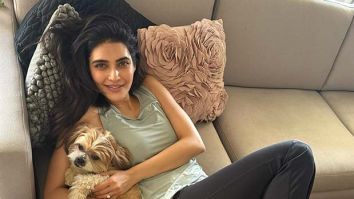 Karishma Tanna celebrates Love Your Pet Day, highlights bond with her dog Koko; watch
