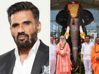 Suniel Shetty, PETA India donates mechanical Elephant to Karnataka Temple for cruelty-free rituals