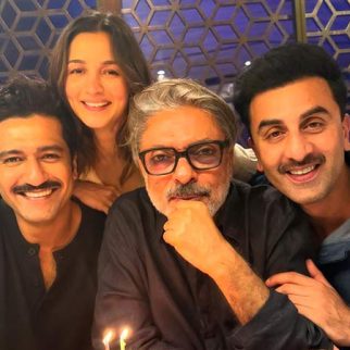 Alia Bhatt celebrates Sanjay Leela Bhansali’s birthday, cheers for Vicky Kaushal’s Chhaava success with Ranbir Kapoor on Love and War set; watch