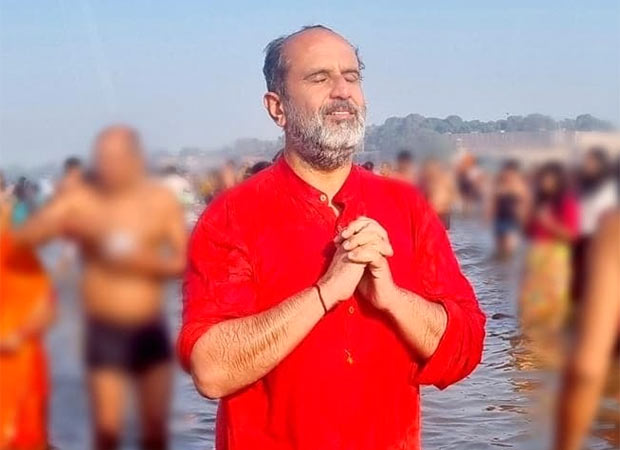 Aanand L Rai takes holy dip at Maha Kumbh, seeks blessings for Dhanush-Kriti Sanon's Tere Ishk Mein