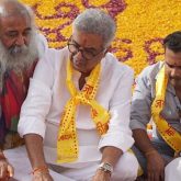 Boney Kapoor visits Maha Kumbh 2025, Jagannath Temple and Kaalki Dham, offers prayers to Ganga Maa