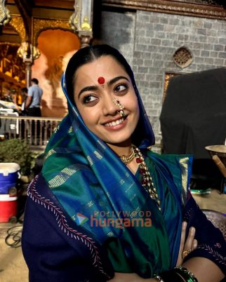 Chhaava on the sets