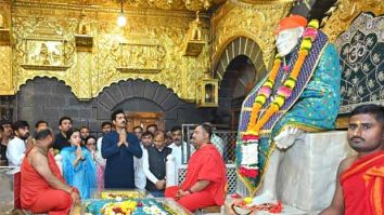 Vicky Kaushal, Rashmika Mandanna, Dinesh Vijan and Laxman Utekar seek blessings in Shirdi ahead of Chhaava release