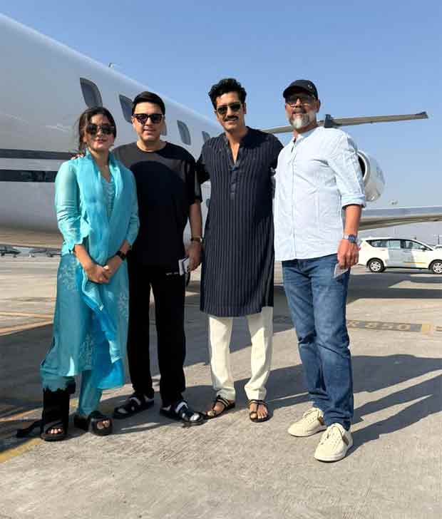 Vicky Kaushal, Rashmika Mandanna, Dinesh Vijan and Laxman Utekar seek blessings in Shirdi ahead of Chhaava release