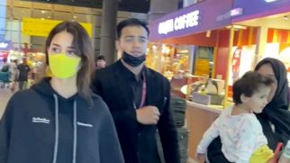 Disha Patani in her sporty look snapped at the airport