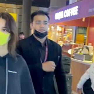 Disha Patani in her sporty look snapped at the airport