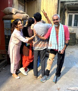 On The Sets Of The Movie Gandhari