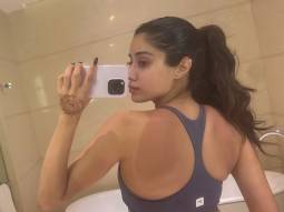 Janhvi Kapoor gets sunburnt while shooting for Param Sundari in Kochi