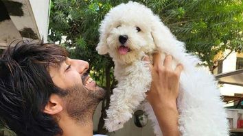Kartik Aaryan melts hearts with his furry friend on Love Your Pet Day, watch