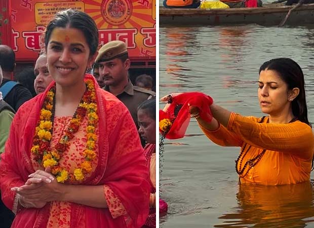 Nimrat Kaur says, “Words fail to describe this experience” as she takes a holy dip at Maha Kumbh in Prayagraj