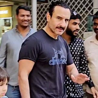 Papa Saif with Tim papped together