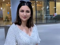 Parineeti Chopra looking like a Paree as she papped exiting the airport