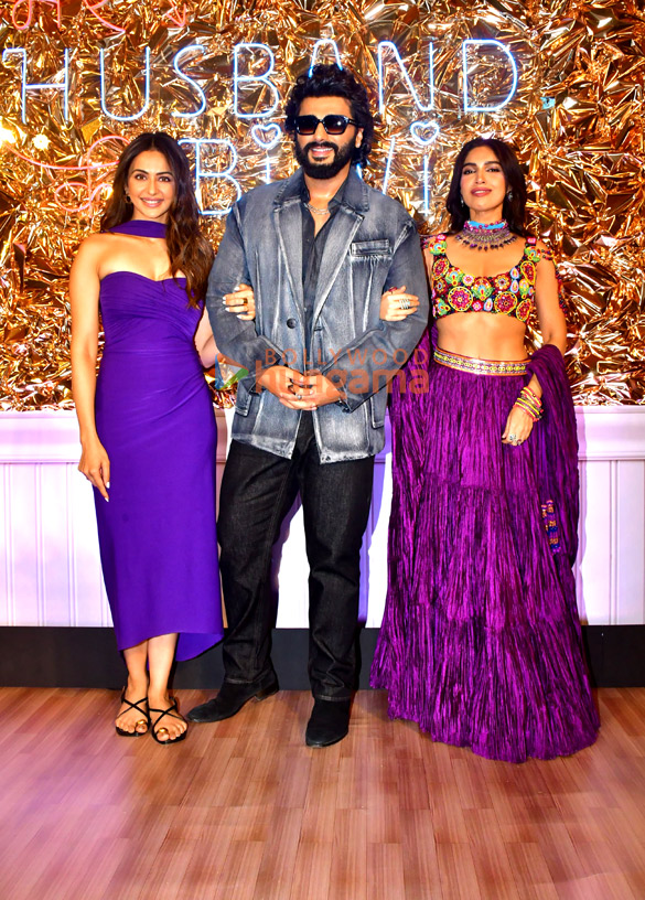 Photos: Arjun Kapoor, Rakul Preet Singh, Bhumi Pednekar and others grace Mere Husband Ki Biwi trailer launch Photos: Arjun Kapoor, Rakul Preet Singh, Bhumi Pednekar and others grace Mere Husband Ki Biwi trailer launch