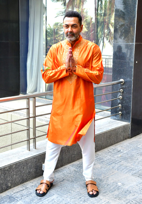 photos bobby deol prakash jha aaditi pohankar tridha choudhury and others snapped during ashram 3 part 2 promotions 5