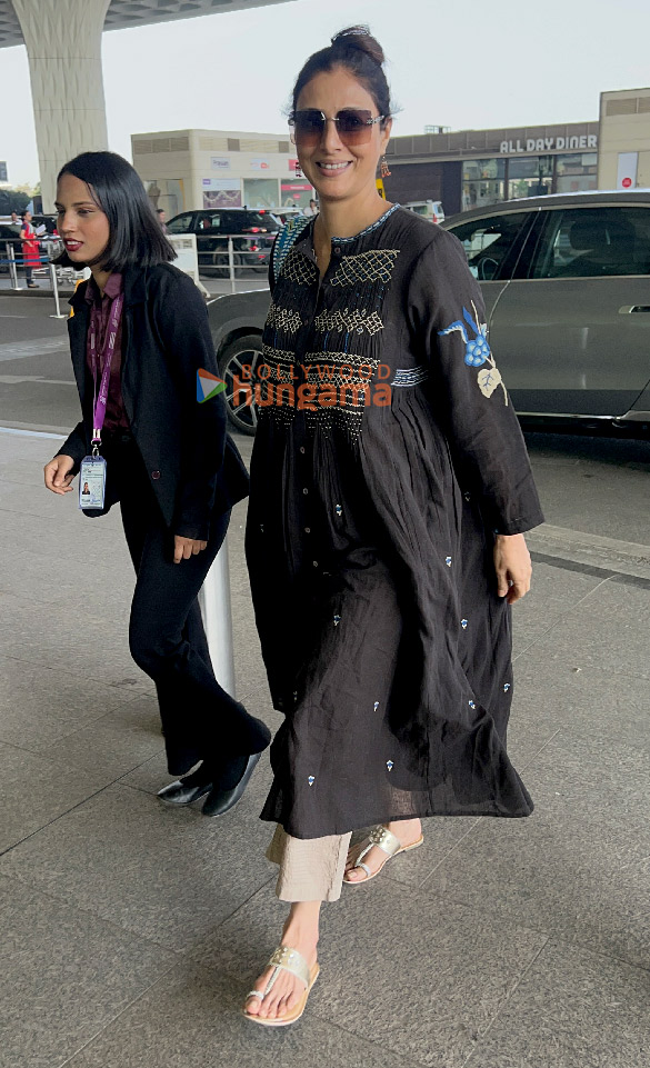 photos disha patani tabu avneet kaur and shaan snapped at the airport 2