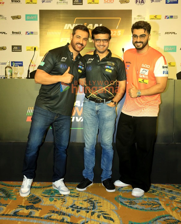 Photos: John Abraham, Sourav Ganguly, Arjun Kapoor and others snapped at the Indian Racing Festival 2025 Photos: John Abraham, Sourav Ganguly, Arjun Kapoor and others snapped at the Indian Racing Festival 2025
