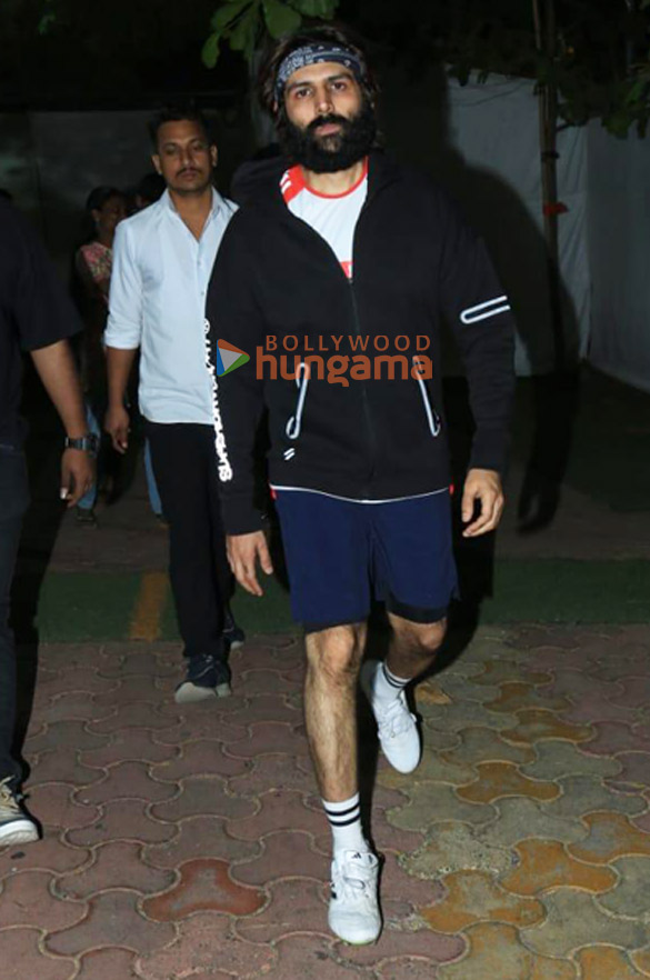 photos kartik aaryan snapped at a football ground 5 2