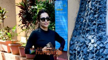 Photos: Malaika Arora snapped outside Diva Yoga in Bandra