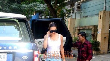 Photos: Malaika Arora snapped outside a salon in Bandra