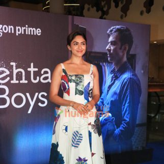 Photos: Mrunal Thakur, Nikita Dutta, Kabir Khan and others grace the premiere of The Mehta Boys