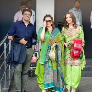 Photos: Neelam Kothari, Samir Soni, Seema Sajdeh and others snapped at Kalina airport