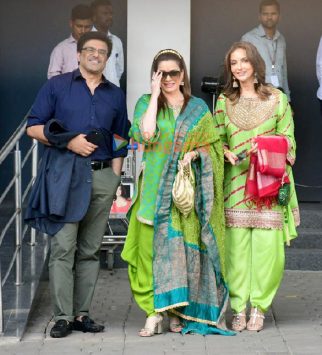 Photos: Neelam Kothari, Samir Soni, Seema Sajdeh and others snapped at Kalina airport