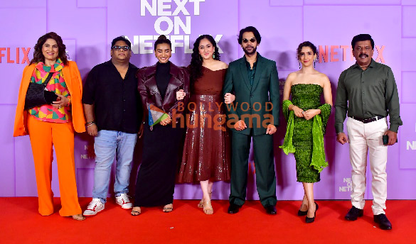 photos rajkummar rao surveen chawla rana daggubati venkatesh daggubati kriti kharbanda arjun rampal and others grace the launch of netflix slate 2025 2