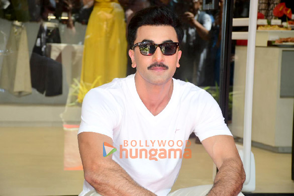 Photos: Ranbir Kapoor snapped at the launch of his brand ARKS in Bandra Photos: Ranbir Kapoor snapped at the launch of his brand ARKS in Bandra