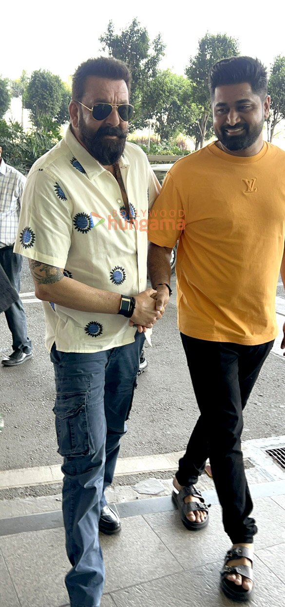 Photos: Sanjay Dutt, Shahid Kapoor, Mira Rajput Kapoor and others snapped at the airport Photos: Sanjay Dutt, Shahid Kapoor, Mira Rajput Kapoor and others snapped at the airport