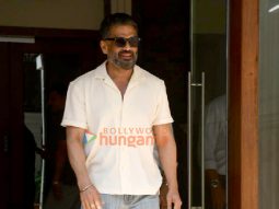Photos: Suniel Shetty snapped outside a dental clinic in Khar
