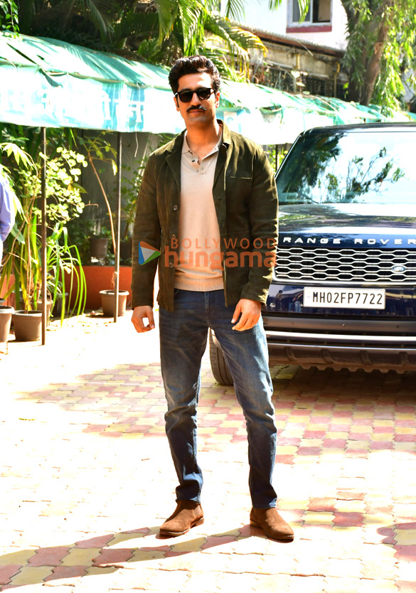 photos vicky kaushal and laxman utekar snapped promoting chhava 4