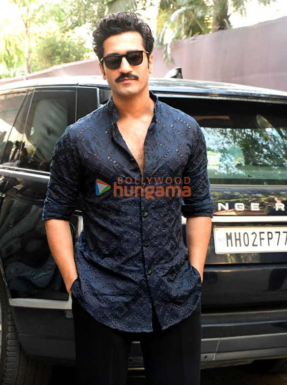 Photos: Vicky Kaushal snapped at MET College promoting Chhaava Photos: Vicky Kaushal snapped at MET College promoting Chhaava