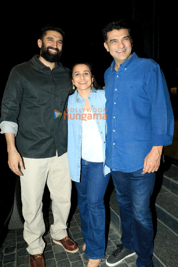 Photos: Vidya Balan, Aditya Roy Kapur, Siddharth Roy Kapur and Rosshan Andrrews grace the special screening of Deva at Excel Entertainment’s office