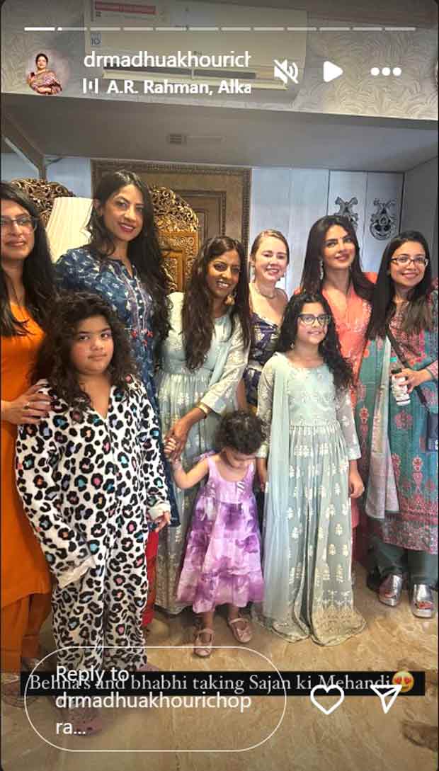 Priyanka Chopra, Madhu Chopra, and others start Siddharth Chopra’s wedding festivities with a pooja ceremony; watch video